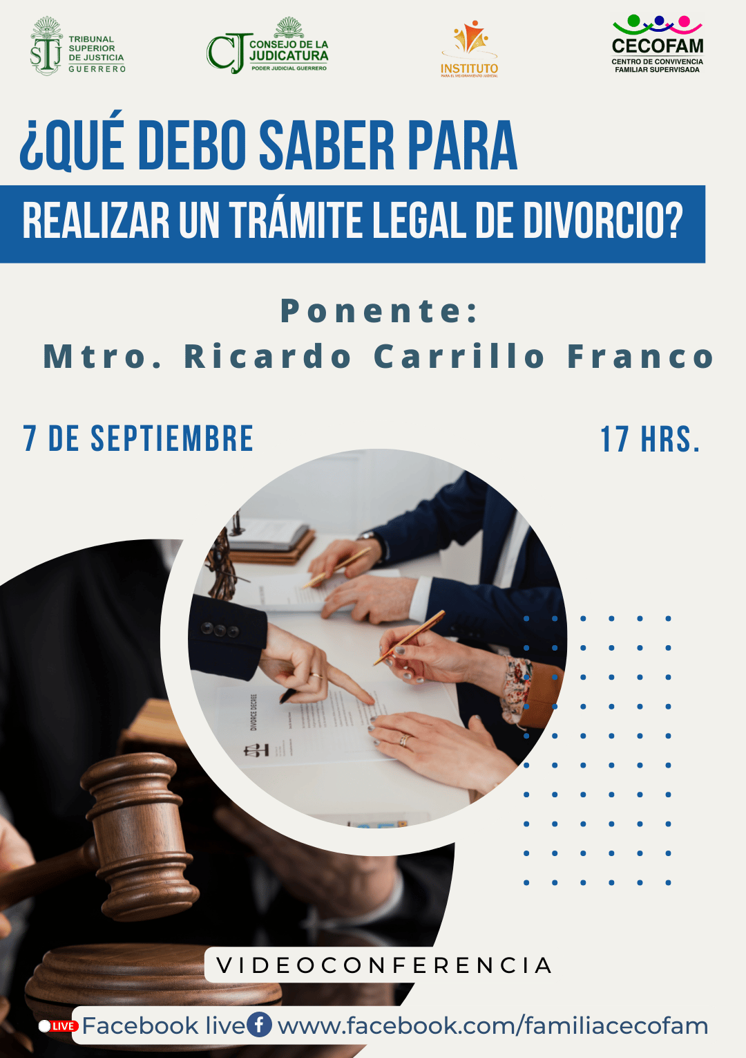 Tramite de divorcio